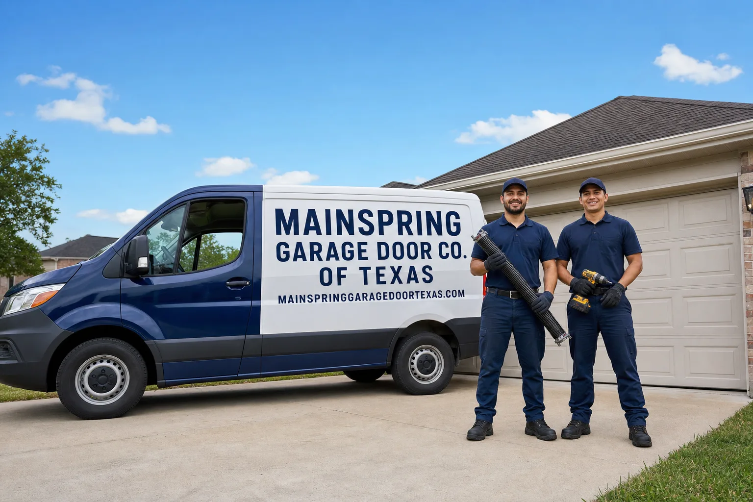 Garage Door Installation in Spring, TX | Mainspring Garage Door Co. of Texas